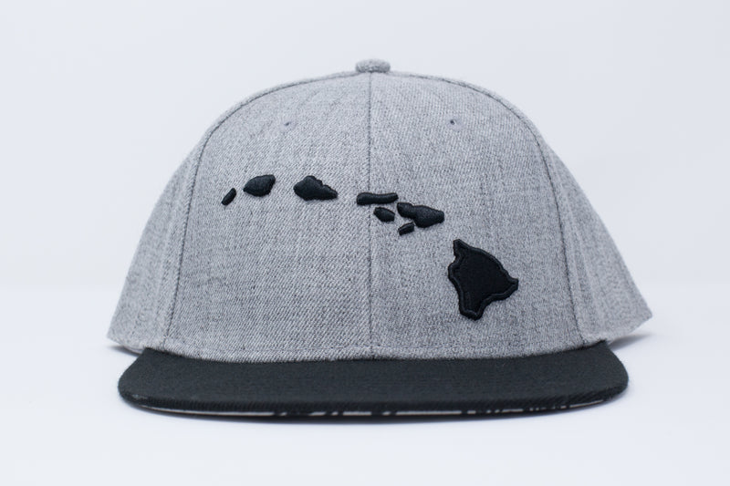 Hawaii "Large" 3D Islands Flatbill Hat